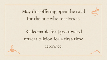 Alumni-Only $500 Retreat Gift Card