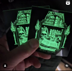 Glow in the Dark Holy Mountain Decal