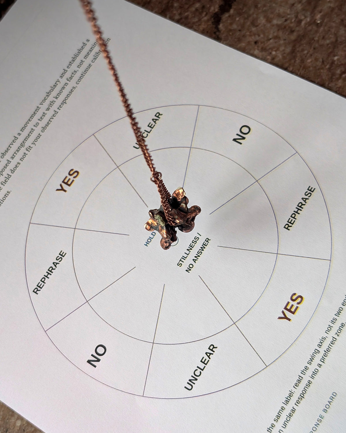Python vertebrae pendulum over the Basic Response Field