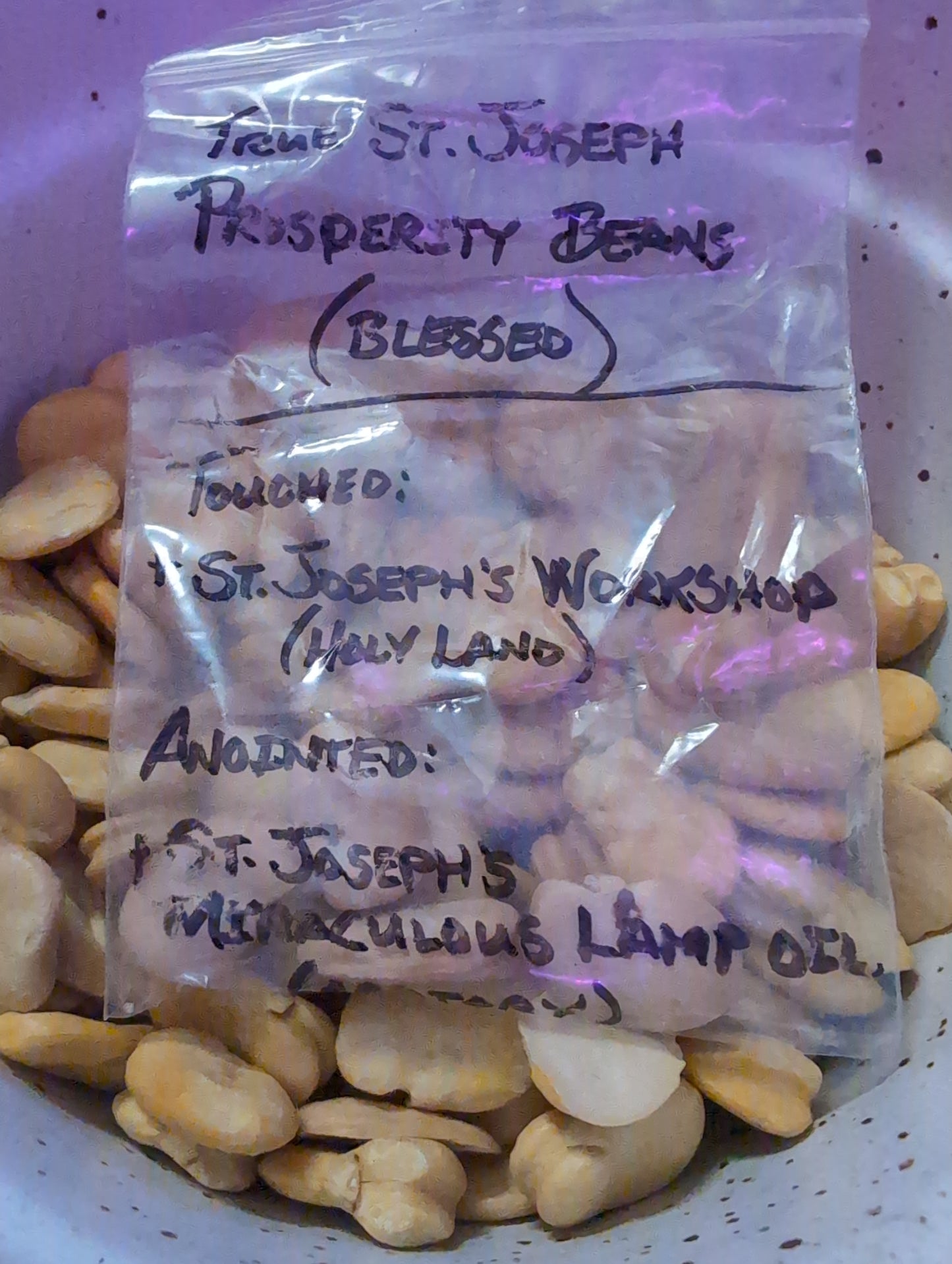 Saint Joseph Beans