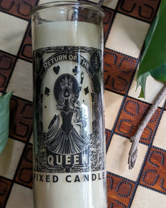 Return of the Queen Hand Poured Fixed Candle