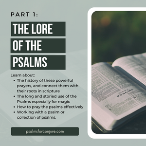 Psalms for Conjure Webinar Series