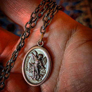 Blessed & Dressed Archangel Michael Medal