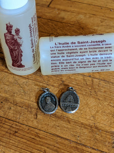 Blessed + Dressed Frere Andre Medal WITH Holy Oil