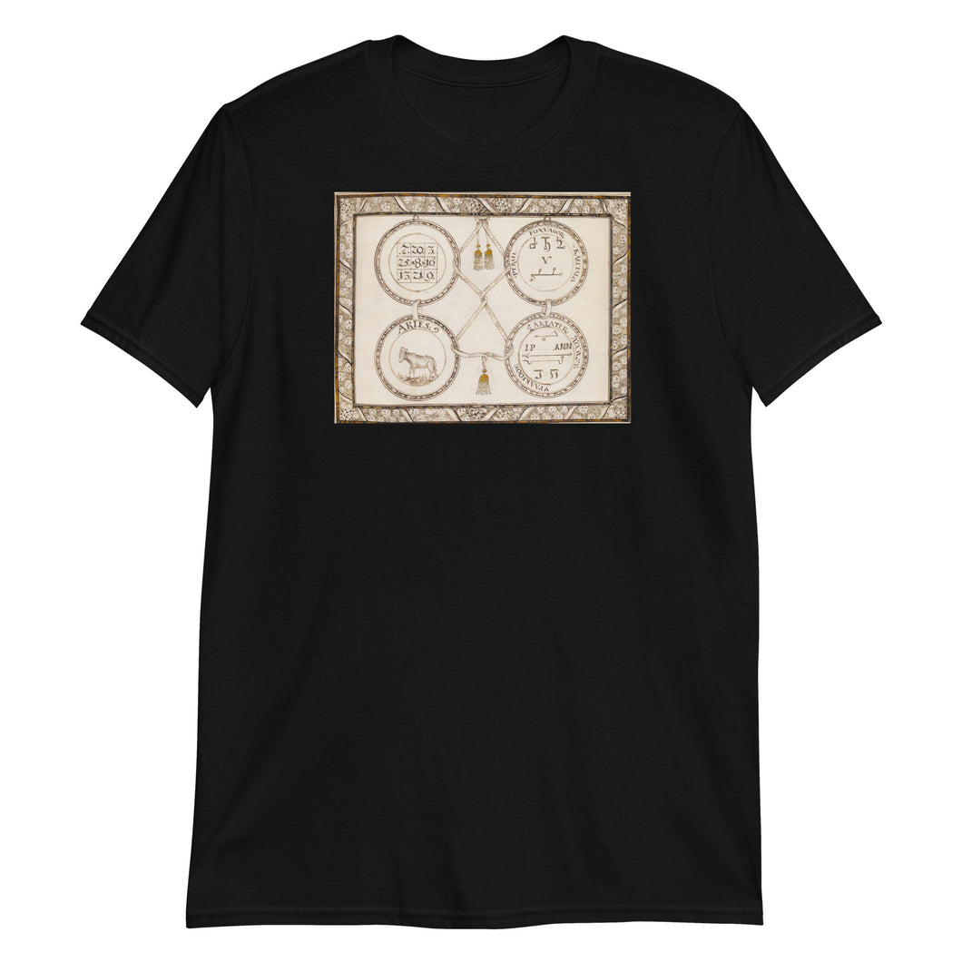 Aries - Calendar of Natural Magic - Short-Sleeve T-Shirt